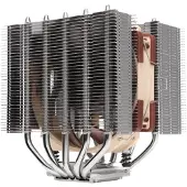 Noctua Gehäuselüfter "NH-D12L", silber (natur), B:18,5cm H:24cm T:17,5cm, Computer-Kühler, Gehäuselüfter