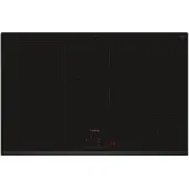 Siemens iQ500 ED851HSB1E, Schwarz, Integriert, 80 cm, Zonen-Induktionskochfeld, Glaskeramik, 4 Zone(n)