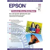 Epson Hochwertiges Glänzendes A3-fotopapier 20 Blatt 255gr