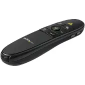 StarTech.com .com Kabellose Präsentationsfernbedienung mit grünem Laserpointer - 27 m, USB, 27 m, Schwarz