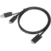 Targus ACC1135GLX, 1,8 m, USB C, USB C, USB 3.2 Gen 1 (3.1 Gen 1), 10 Gbit/s, Schwarz