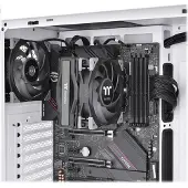 Thermaltake Gehäuselüfter "Toughair 310", schwarz, B:13cm H:18cm T:12cm, Computer-Kühler, Gehäuselüfter