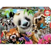 Educa 300 Schwarzaugige Freunde Selfie Puzzle Mehrfarbig 8-11 Years Kinder Mehrfarbig 8-11 Years