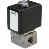 Burkert Magnetventil M5 NC Edelstahl FKM 0-16bar/232psi 24VDC 7011 389742