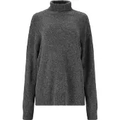 Athlecia - Women's Daviana Knitted High Neck - Pullover Gr 38 grau