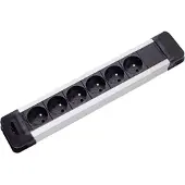 Bachmann Steckdosenleiste Connectus, 6x 2P+T, UTE, 2 m