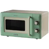 Ariete Vintage Line 3960/04, Arbeitsplatte, Solo-Mikrowelle, 20 l, 800 W, Drehregler, Grün