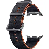 Samsung Wechselarmband "Athleisure Band (Gr. M/L) für Galaxy Watch8 / Watch8 Classic", grau (dunkelgrau), Uhrenarmbänder, Wechselarmband