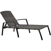 Chillvert Cozumel Stahl Liegestuhl 190x63x50 Cm