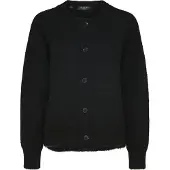 Selected Lulu Short Strickjacke Schwarz S Frau Schwarz S