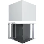 Hager FWKP10025039016 Außeneck FWK-Plus 100x250 mm weiß pulverbeschichtet