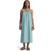 Quiksilver Sommerkleid "Philia", Damen, Gr. M, grün (grün spruce stripe), Obermaterial: 100% Baumwolle., Kleider Sommerkleid