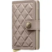 Secrid Premium Kollektion Miniwallet Emboss Diamond 10 cm - Chalk+
