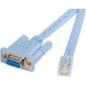 StarTech.com .com 1,8m RJ45 auf DB9 Cisco Konsolen Management Router Kabel - St/Bu, 1,8 m, Blau, RJ-45, DB-9, Stecker, Buchse