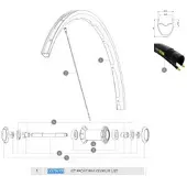 Mavic Ksyrium Ust Vorderradfelge