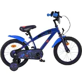 Volare Superman Kinderfahrrad - Jungen - 16 Zoll - Blau