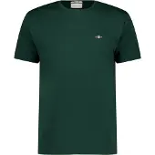 Gant für Herren. 2003184 Schild-T-Shirt grün (S), Lässig, Baumwolle, Kurzarm, Nachhaltig