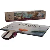 Lexip FLEX MOUSE kabellose Maus mit 3D-Joystick und Mauspad – Anno 117 Edition: Pax Romana, rechts, Mehrfarbig