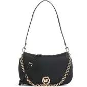 Michael Kors für Damen. 30R6GY5S2L Schultertasche Nolita schwarz (OSFA), Lässig, Klassisch, Leder