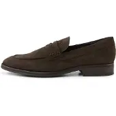 JOOP! Slipper JOOP "velluto kleitos loafer slip on ld", Herren, Gr. 45, Leder, schwarzbraun, Rindsleder, Schuhe Slipper, Halbschuh, Mokassin, Schlupfschuh, Loafer mit weicher Lederinnensohle