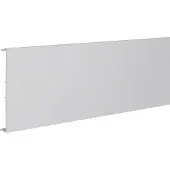 Hager BR7017227035 Brüstungskanal-Oberteil zu BRA/S mit Oberteilbreite 120mm aus PVC in lichtgrau - 2 Meter