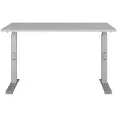 Germania -Werke Schreibtisch höhenverstellbar (manuell) »Downey« 120 cm gelb, 120x91x80 cm