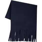 Trigema Fleeceschal "Fleeceschal", Mädchen, blau (navy), Fleece, Polyester, Modetücher Fleeceschal