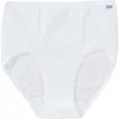 Speidel Taillenslip "Britta", Damen, Gr. 40, weiß, Obermaterial: 95% Baumwolle, 5% Elasthan (LYCRA), unifarben, bequem, Unterhosen Taillenslip, bequem, elastisch, basic, Baumwollmix
