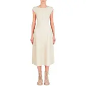 Armani Exchange Xw000119_af10352 Kurzarm Midi-kleid