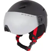 MCKINLEY Ju.-Ski-Helm Pulse JR S2 Visor HS-016 MELANGE/WHITE