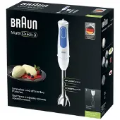 Braun MQ 3005 Cream Stabmixer 700W weiß-blau