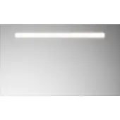 Burgbad Eqio Badspiegel mit LED-Beleuchtung in Chromoptik und den Maßen 100 x 60 cm