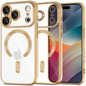 Tech Protection Tech-Protect MagFlex MagSafe Case für iPhone 17 Pro - Transparent Gold