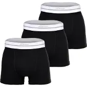 Ellesse Herren Boxershorts, 3er Pack - AMBRIA, Trunks, Logobund, einfarbig