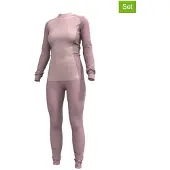 Halti Hossa II W Merino Layer set veiled pink (G60) 40