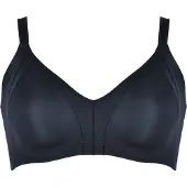 Naturana Minimizer-BH , Damen, Gr. 85, Cup D, schwarz, 86% Polyamid, 14% Elasthan, BHs Minimizer-BH
