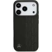 Mercedes Leather Laurel Leaves Magsafe Iphone 17 Pro Handyhülle