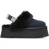 Ugg Funkette Hausschuhe Schwarz EU 37 Frau Schwarz EU 37