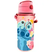 Stitch Aluminiumflasche Mit Griff 600ml