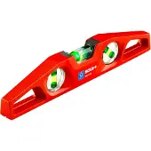 Sola Guss-Aluminium Wasserwaage mit gefräster V-Nut