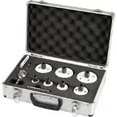 Makita EZYCHANGE Lochsägen-Set universal 9-teilig HSS-BiM 9-tlg. Ø 25-76 mm - Holz/Metall/Kunststoff - E-12295