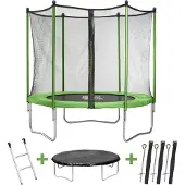 HABITAT ET JARDIN Trampolin "Yoopi 2" - Ø 2,44 m - Grün