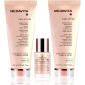 Medavita Huile d'Étolle Moisturizing Hair and Body Travel Set Geschenkset Für Körper und Haar für Damen