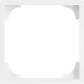 Busch-Jaeger Adapter Transition Plate B-SI S-Studio White 1747 BSI-84 - 2CKA001710A4096