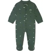 Lacoste Kids Footed Croco Print Langärmliger Overall