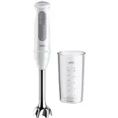 Braun MultiQuick 5 MQ 50001 M, Pürierstab, 1,2 m, 1000 W, Grau, Weiß