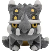 Tinisu Pokemon Bollterus Kuscheltier - 15 cm Plüschtier Bastiodon