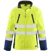 BIG Arbeitsschutz BIG Warnsoftshelljacke Pittsburgh Gr. S gelb-navy