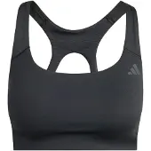 Adidas Sport-BH PERFORMANCE "OPT MS BRA", Damen, Gr. XS, N-Gr, schwarz, Obermaterial: 79% Polyester, 21% Elasthan, BHs Sport-BH