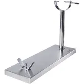 Tm Home HOCU103 Classic Style Schinkenhalter Edelstahl, leicht dereinigbar und mit Lugs de Silikon für gute Haftung